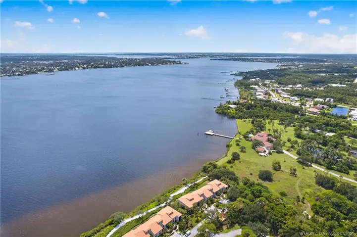 Aerial View on St. Lucie River