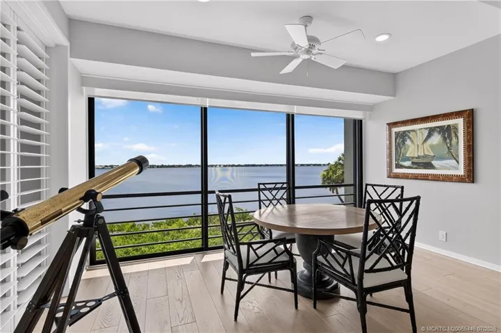 Enclosed Patio extends from Living Room