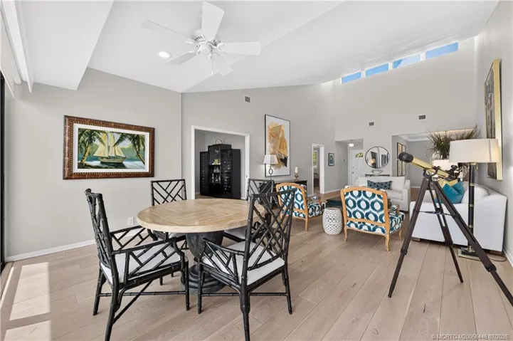 Enclosed Patio extends from Living Room