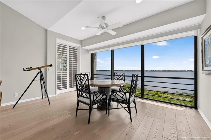 Enclosed Patio extends from Living Room