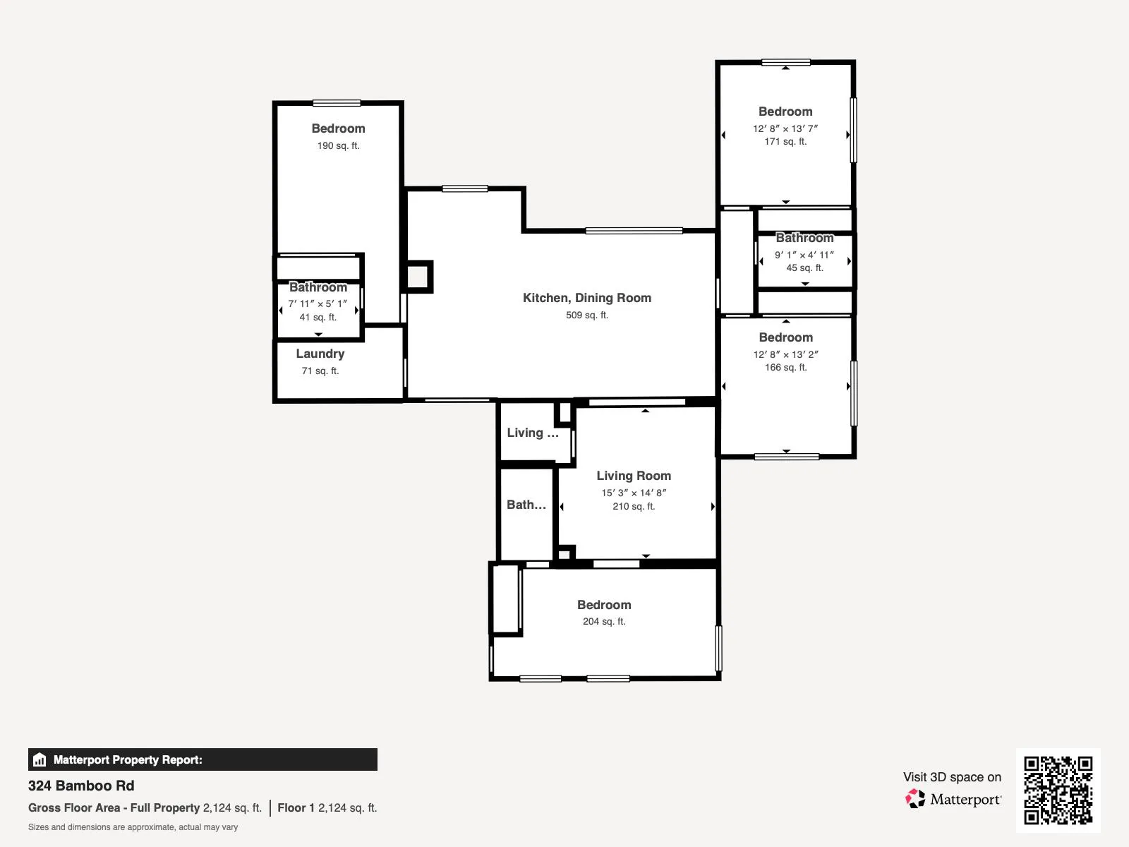 floorplan324 Bamboo Rd - Floor 1