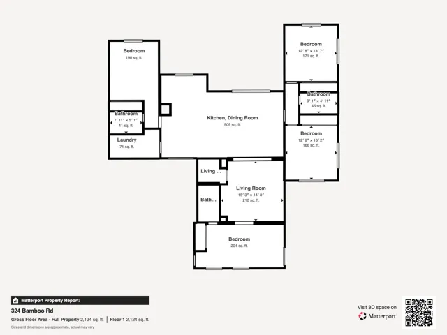 floorplan324 Bamboo Rd - Floor 1