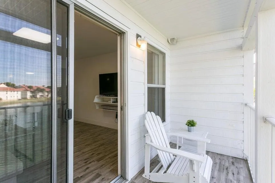 Balcony & Living Area
