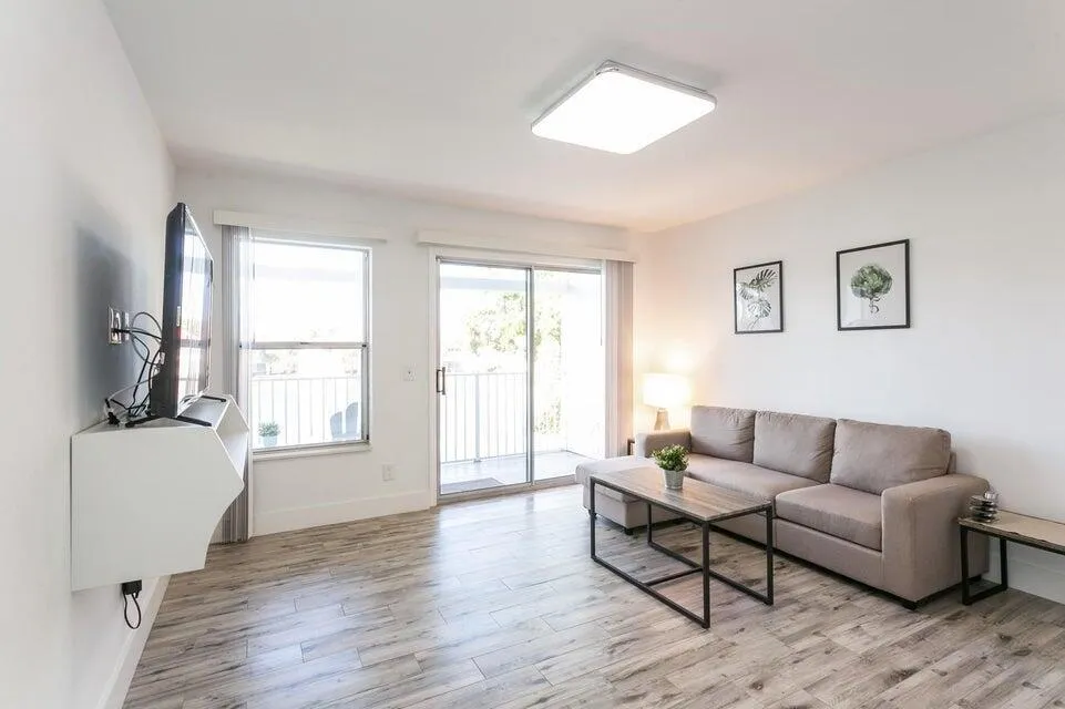 Living Area & Balcony