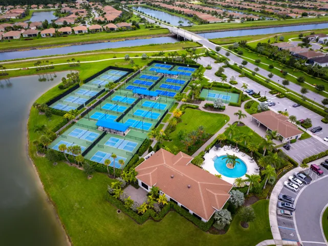 Pickleball view
