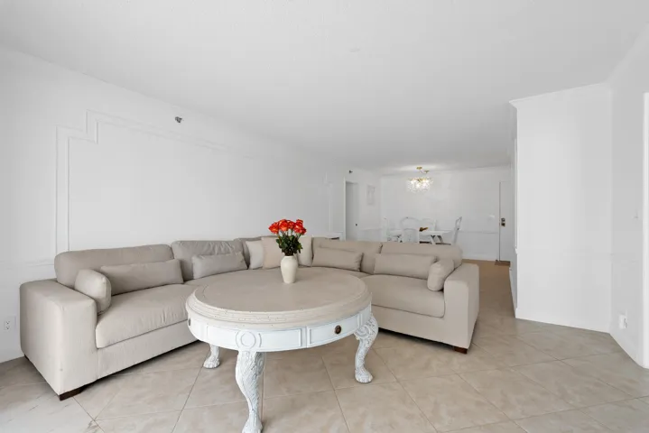 Large, open living area