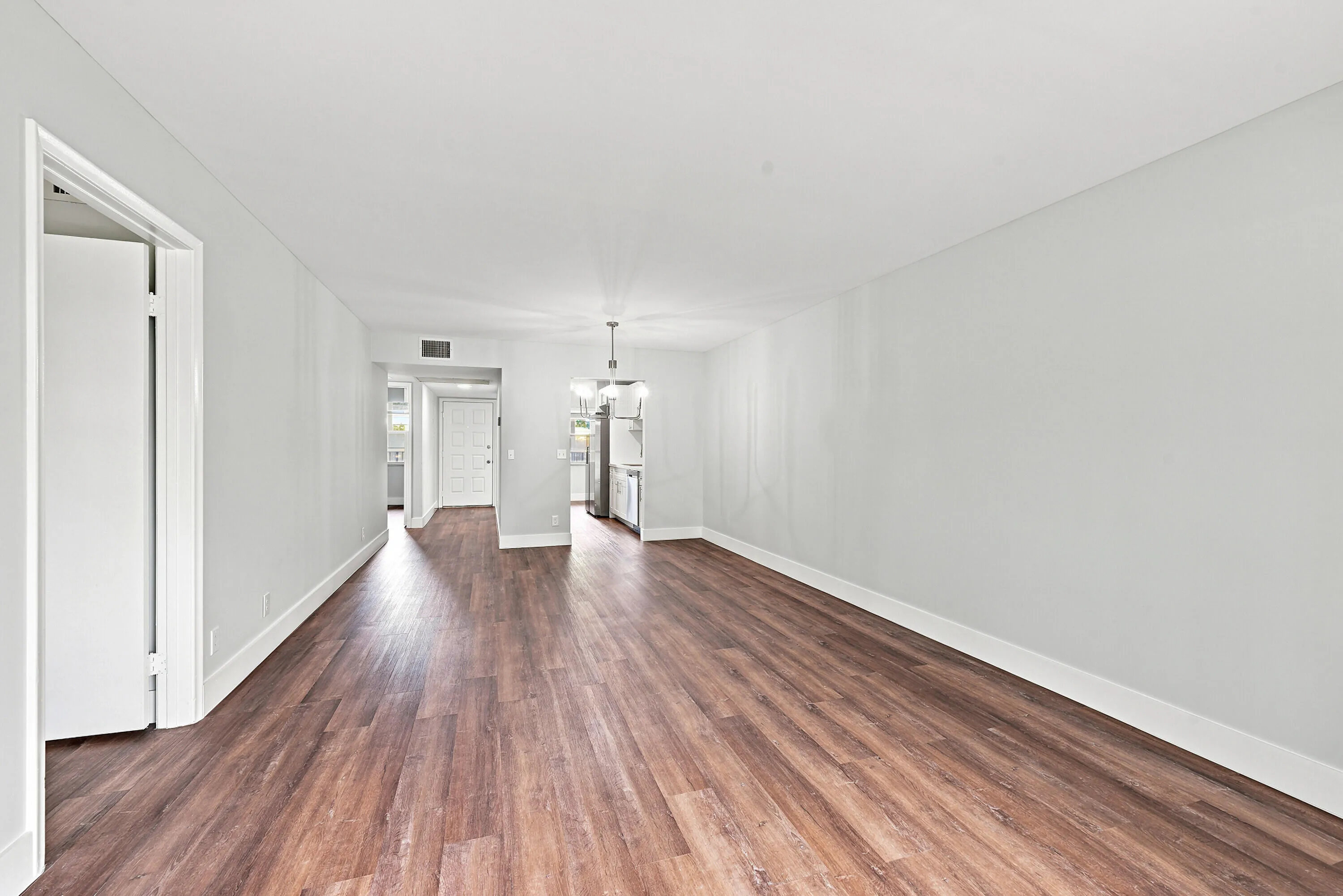 Living & Dining Rooms, Kitchen, Hallway