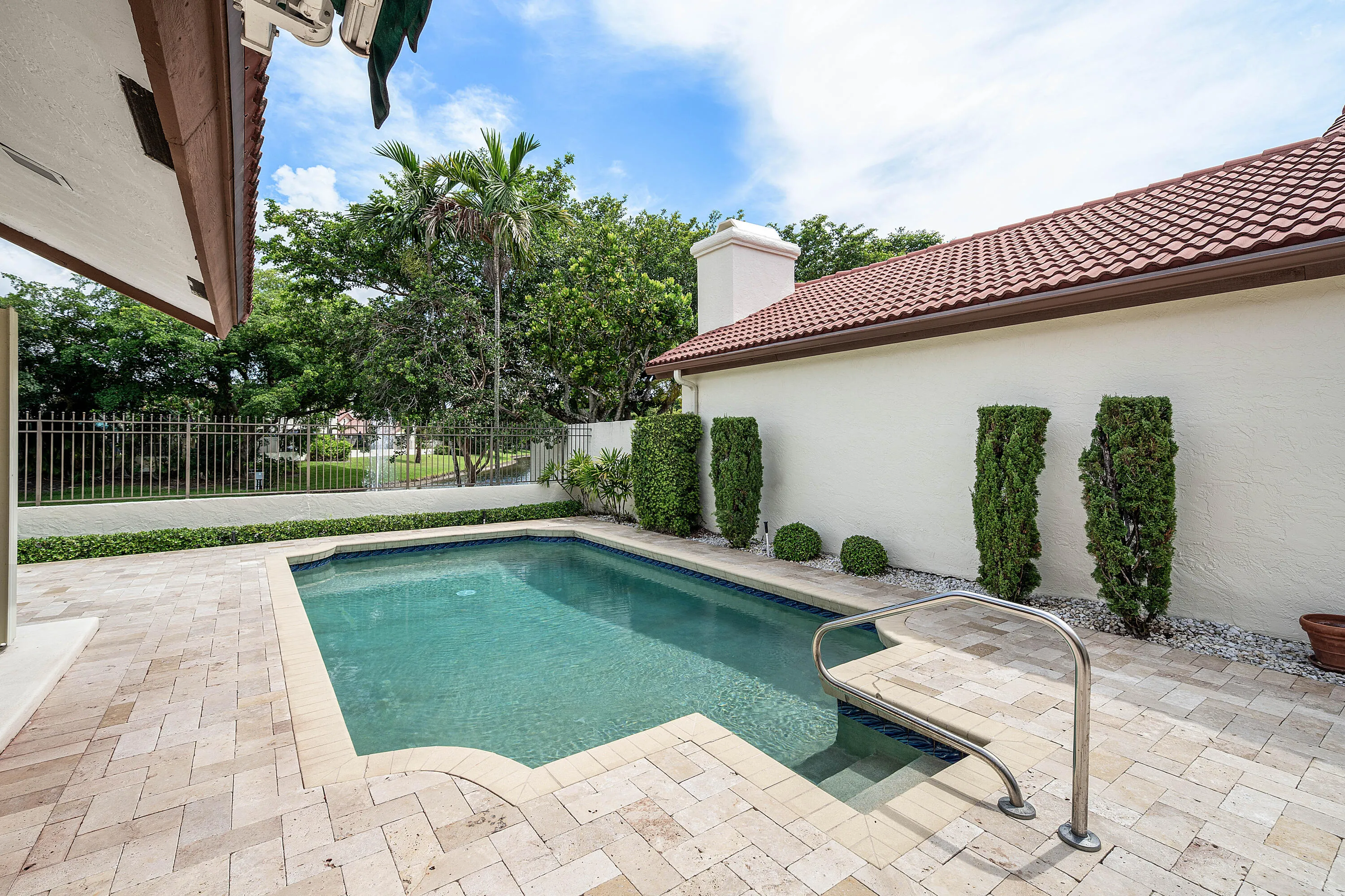 TAKE A DIP IN YOUR HEATED POOL