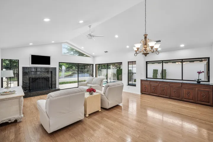FORMAL LIVING ROOM WITH BAR