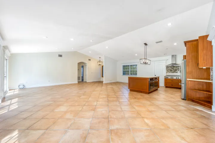 open living area