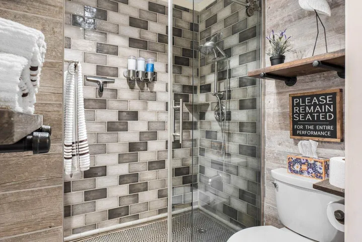 Main Bath shower area