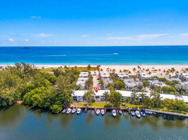 Intracoastal and beach view