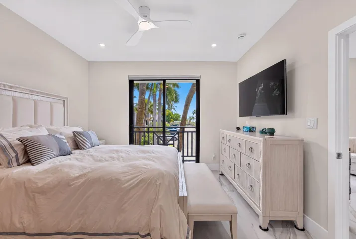 overlooking the beach