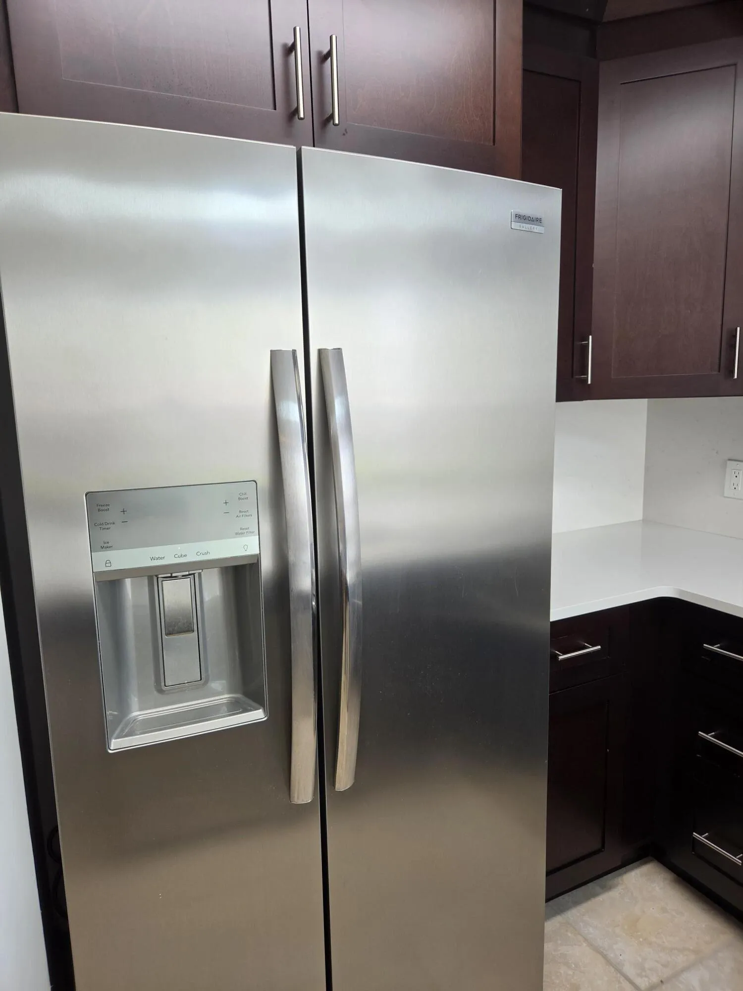 Stainless refrigerator with Water drinking feature