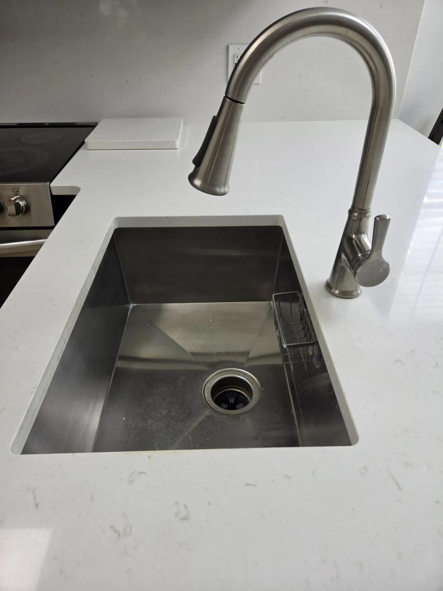 Newer large one piece stainless sink!