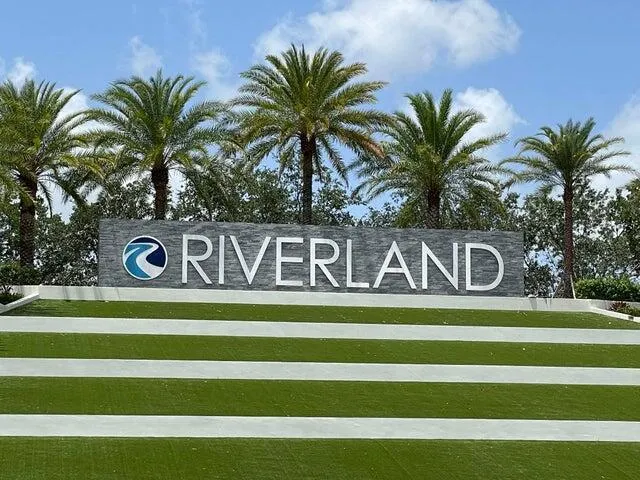 Riverland Sign