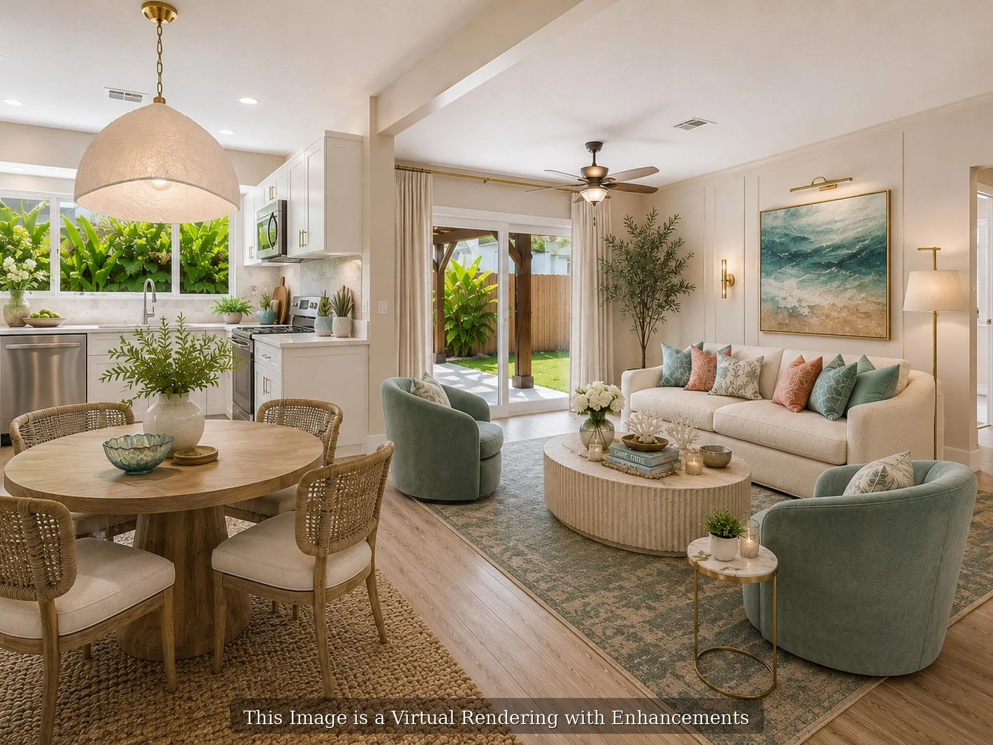 Living Room Dining Room VS 2