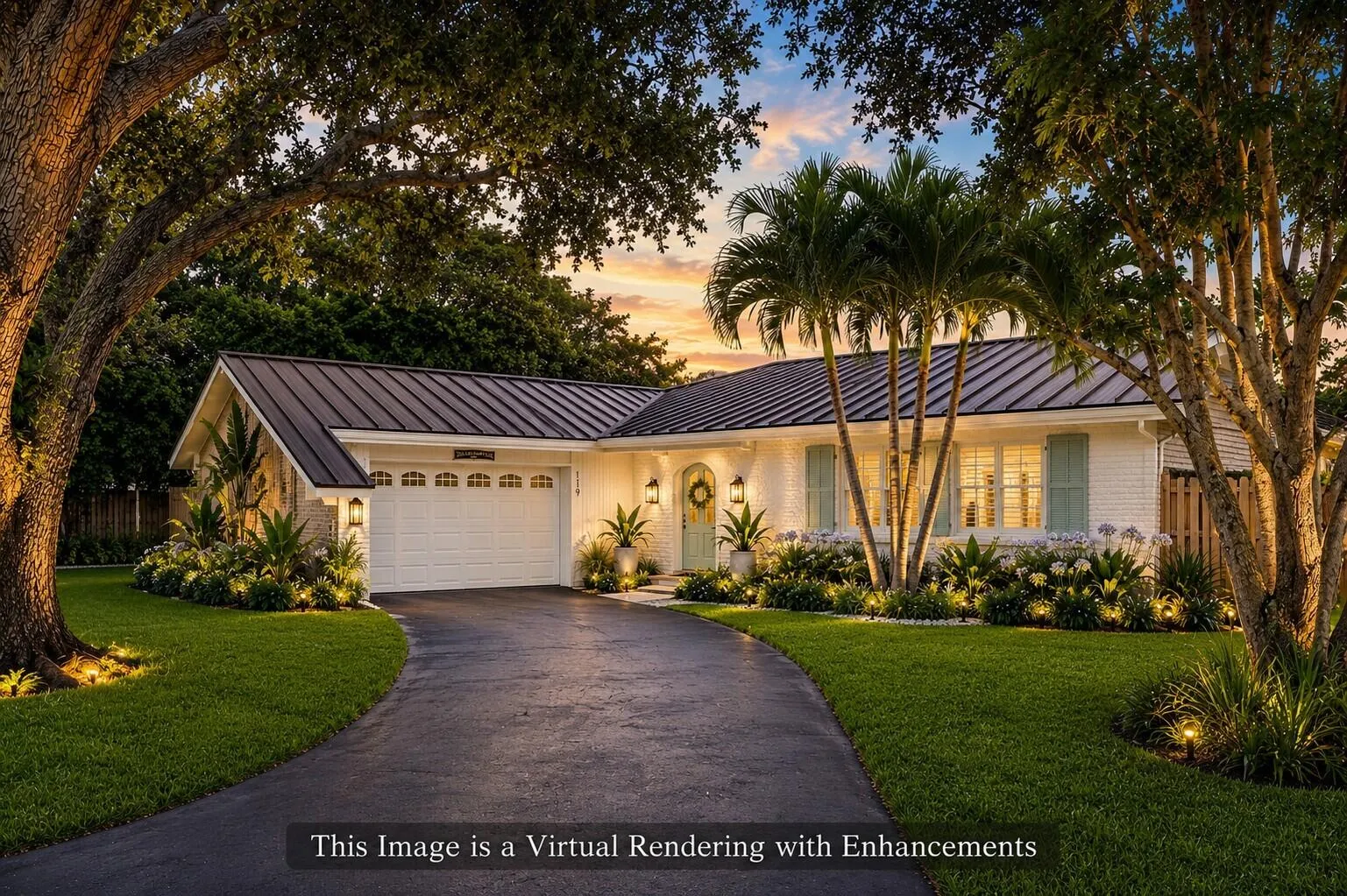 Front Exposure - Driveway View VS