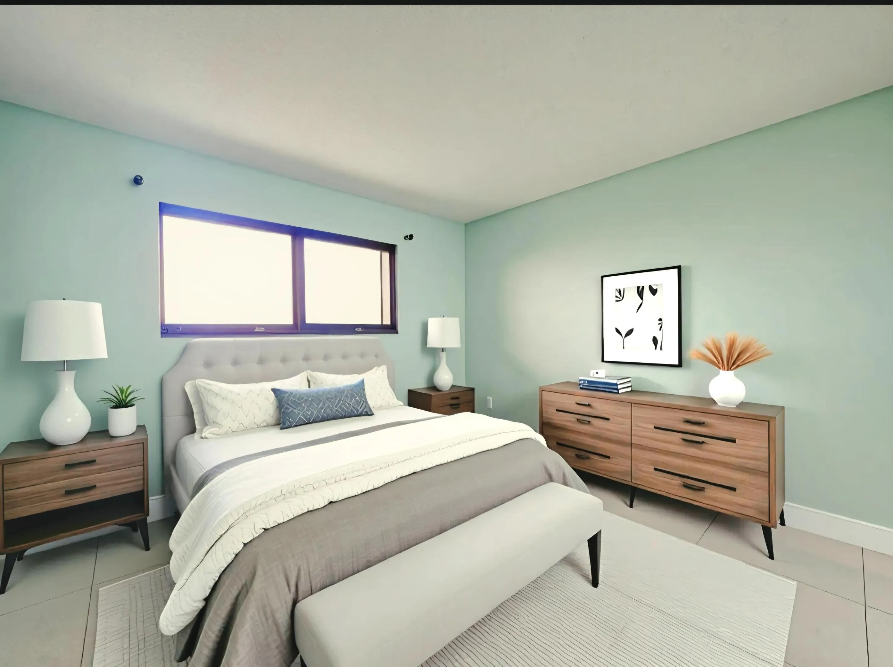 SECOND BEDROOM WITH DOUBLE WIDE CLOSET