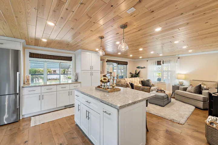 Kitchen and Living Area