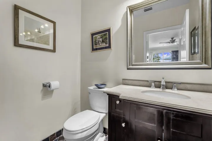 half bath downstairs