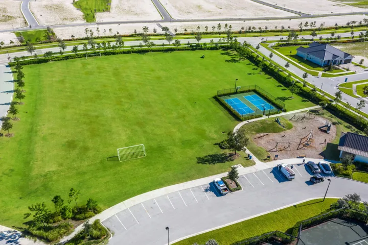 PICKEBALL AND SOCCER FIELD
