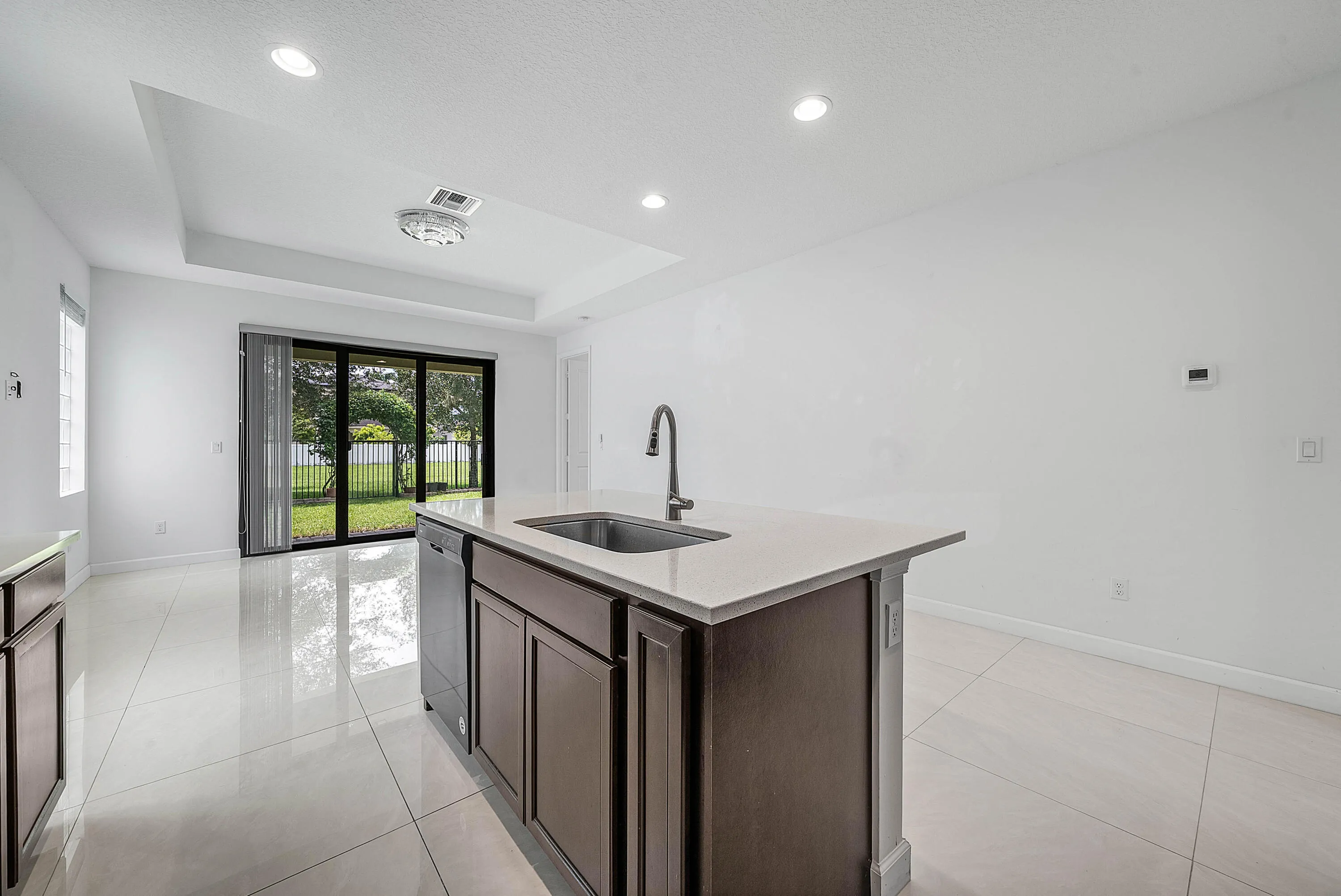 Kitchen + living room