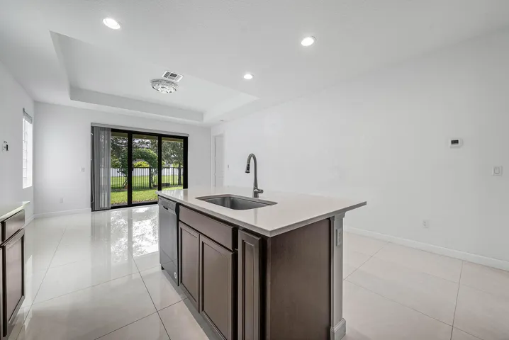Kitchen + living room