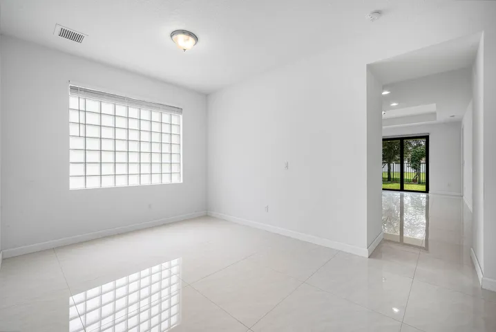formal dining area