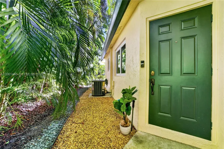 Private entrance