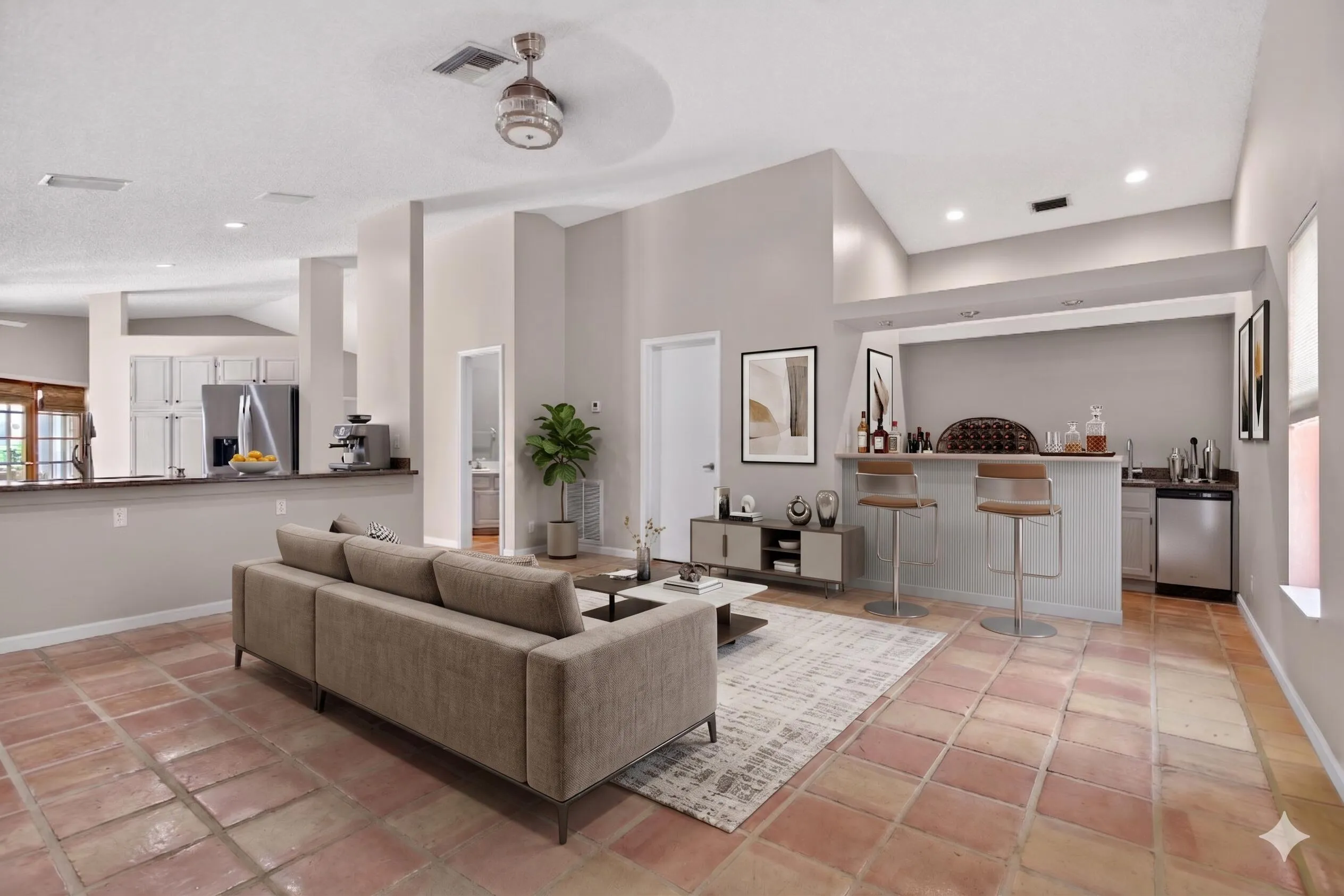 Please note that some photos have been virtually staged to show the home's possibilities. This property is a great opportunity to add your own style and build instant equity.