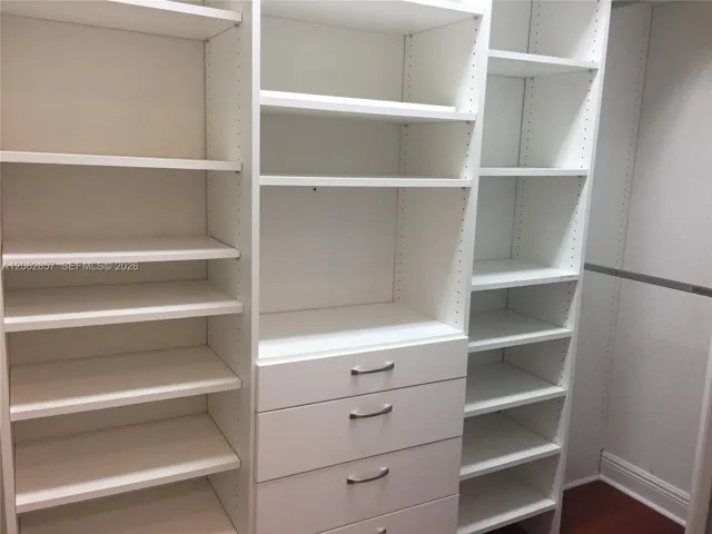 Master closet