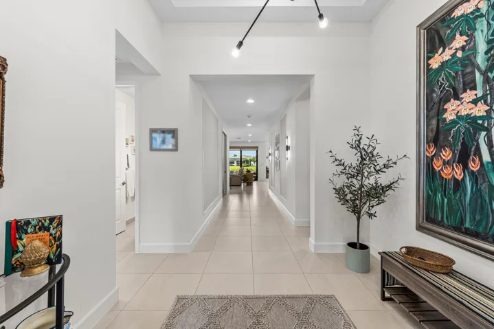 Welcoming foyer