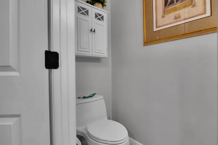 main floor half bathroom
