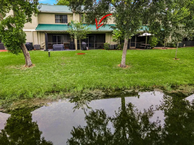depicted to show you your private townhome and lake view