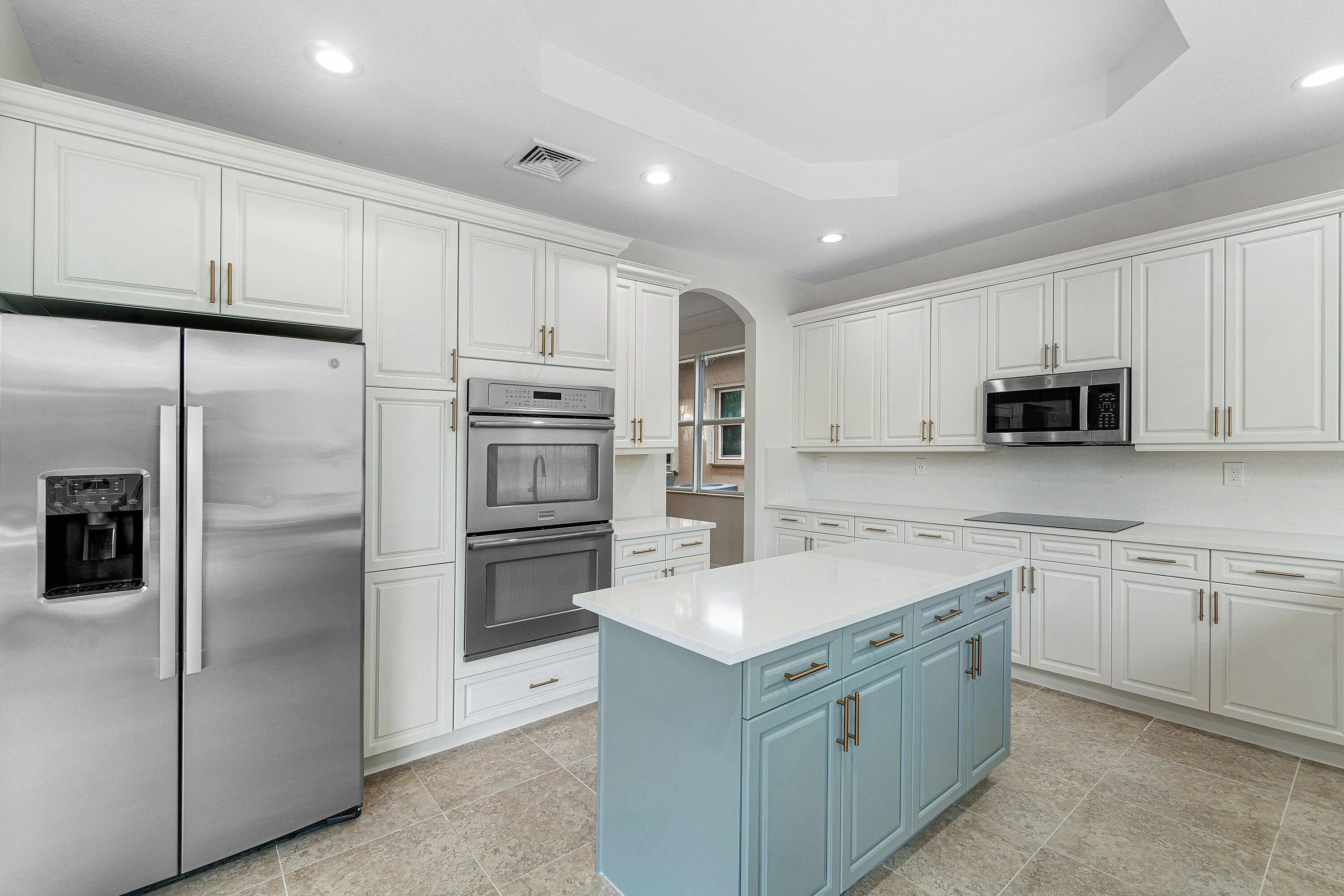 Abundant cabinetry