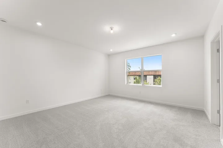 Stock photos represent builder's floorplan