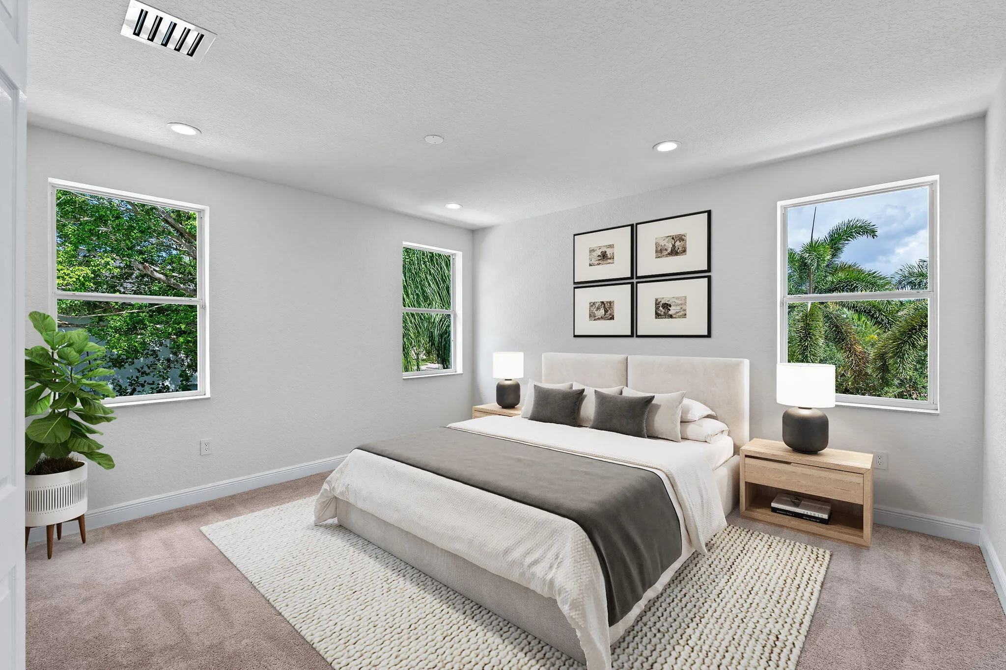 Bedroom 3 virtually staged (2nd floor)
