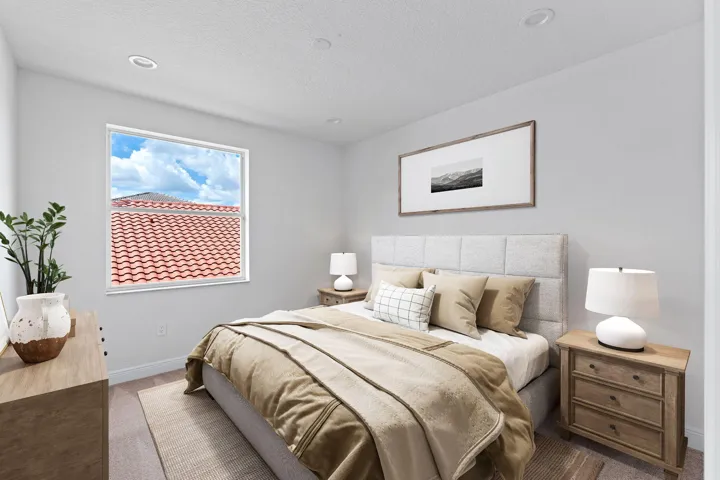 Bedroom 5 virtually staged