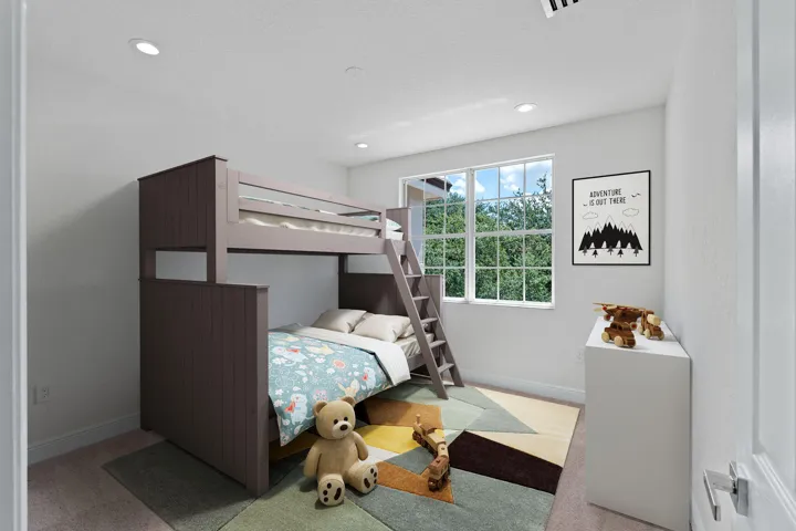 Bedroom 4 virtually staged