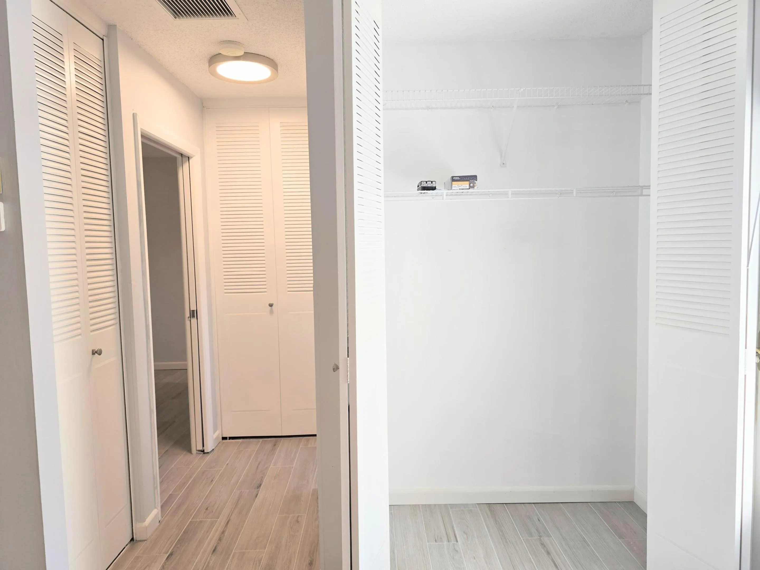 many storage closets