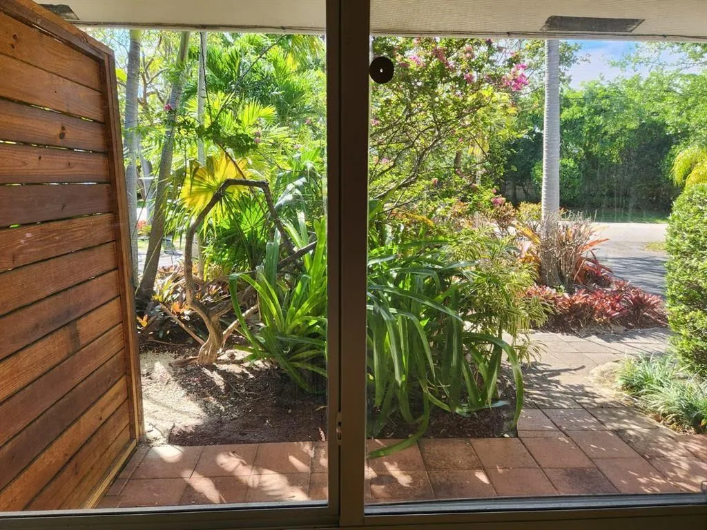 inside to outside view
