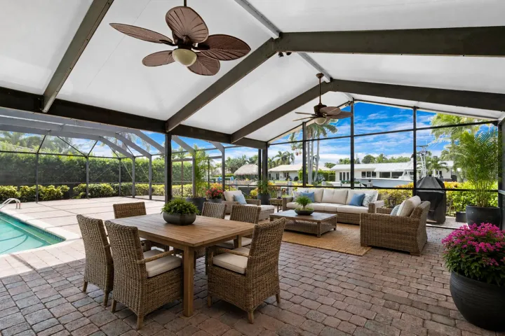 Virtually Staged Patio