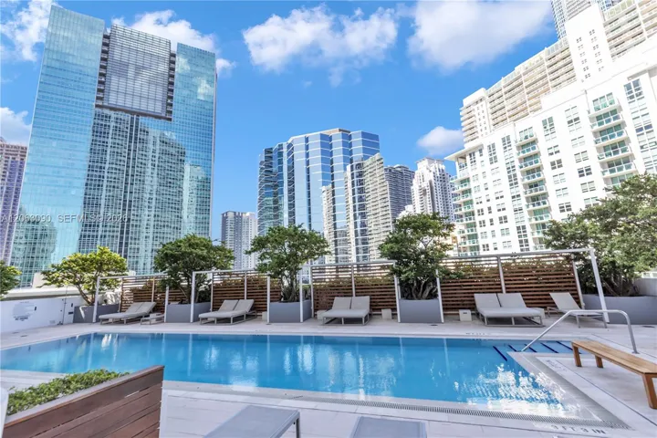 Pool on Amenities level