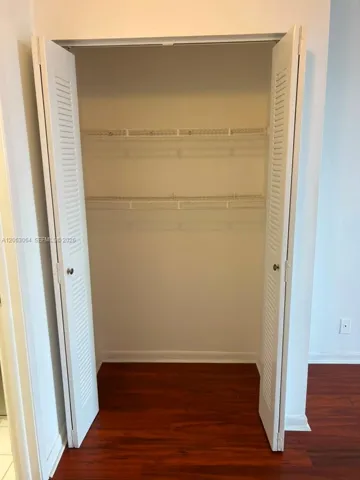 Second closet in Master bedroom