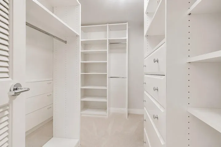 Multiple walk In Closets