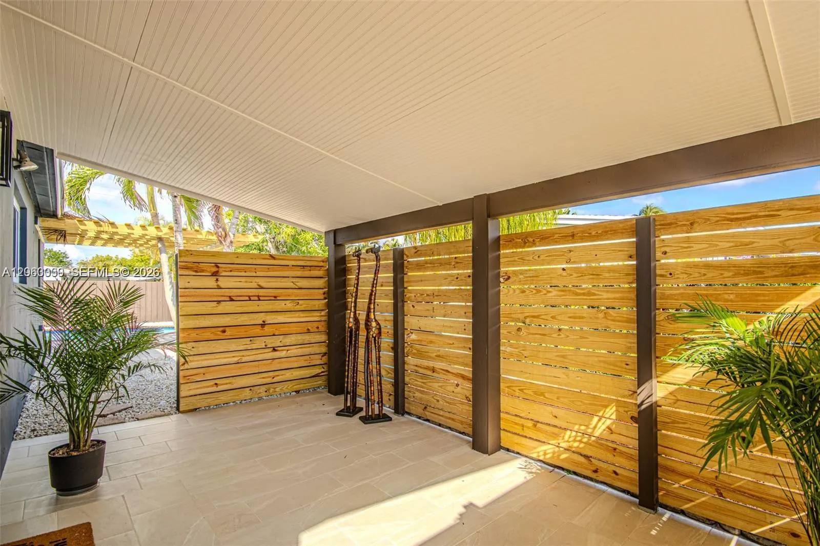 enclosed patio