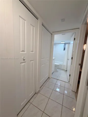 TWO LINEN CLOSETS