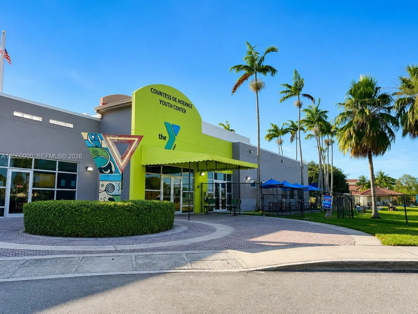 YMCA Across the street