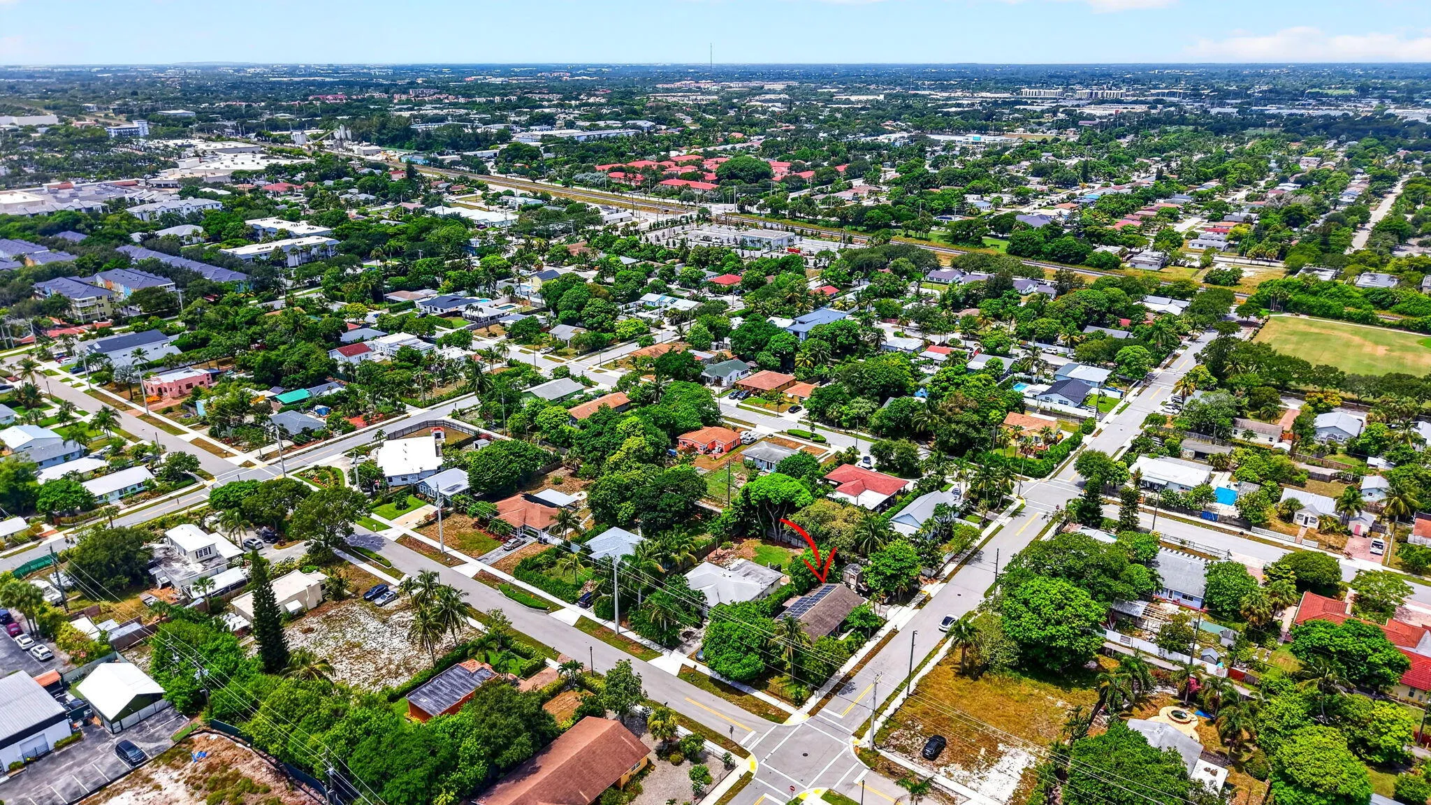 SW Aerial View